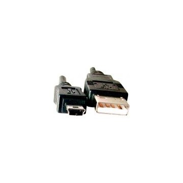 Cordon USB 2.0 Type A vers MINI-USB 2.0 Type B - 1.5 m, mâle/mâle